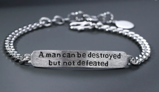 Vintage Thai Silver Bracelet for Men's Fashion